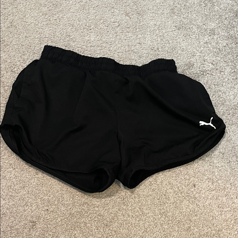 Puma Women's Athletic Black Shorts